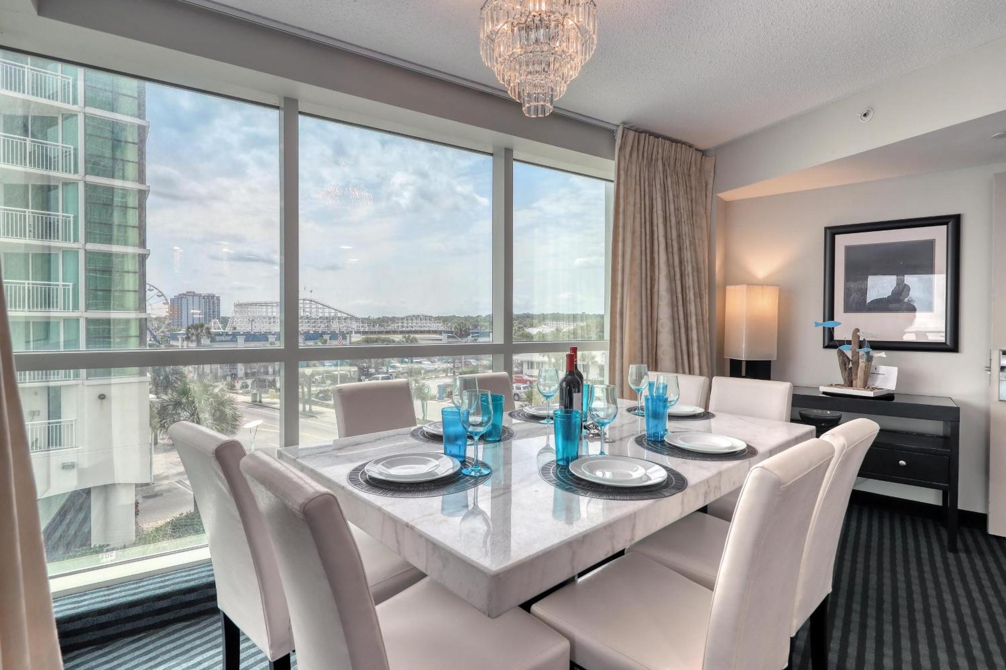 Vila 107 S Ocean Blvd, 0308 - Ocean Front Sleeps 6 Myrtle Beach Exteriér fotografie