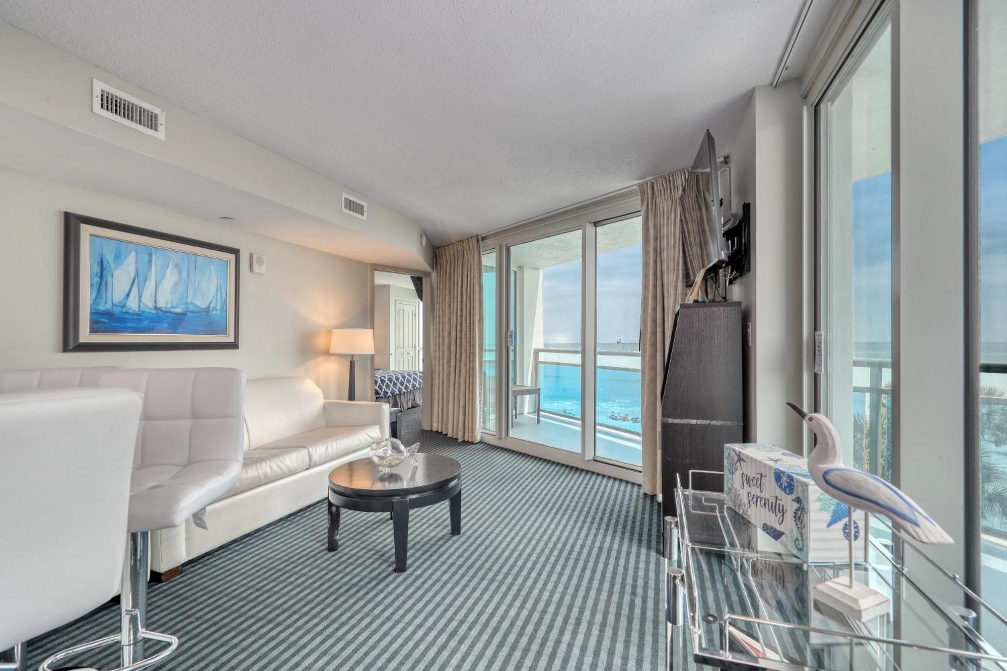 Vila 107 S Ocean Blvd, 0308 - Ocean Front Sleeps 6 Myrtle Beach Exteriér fotografie