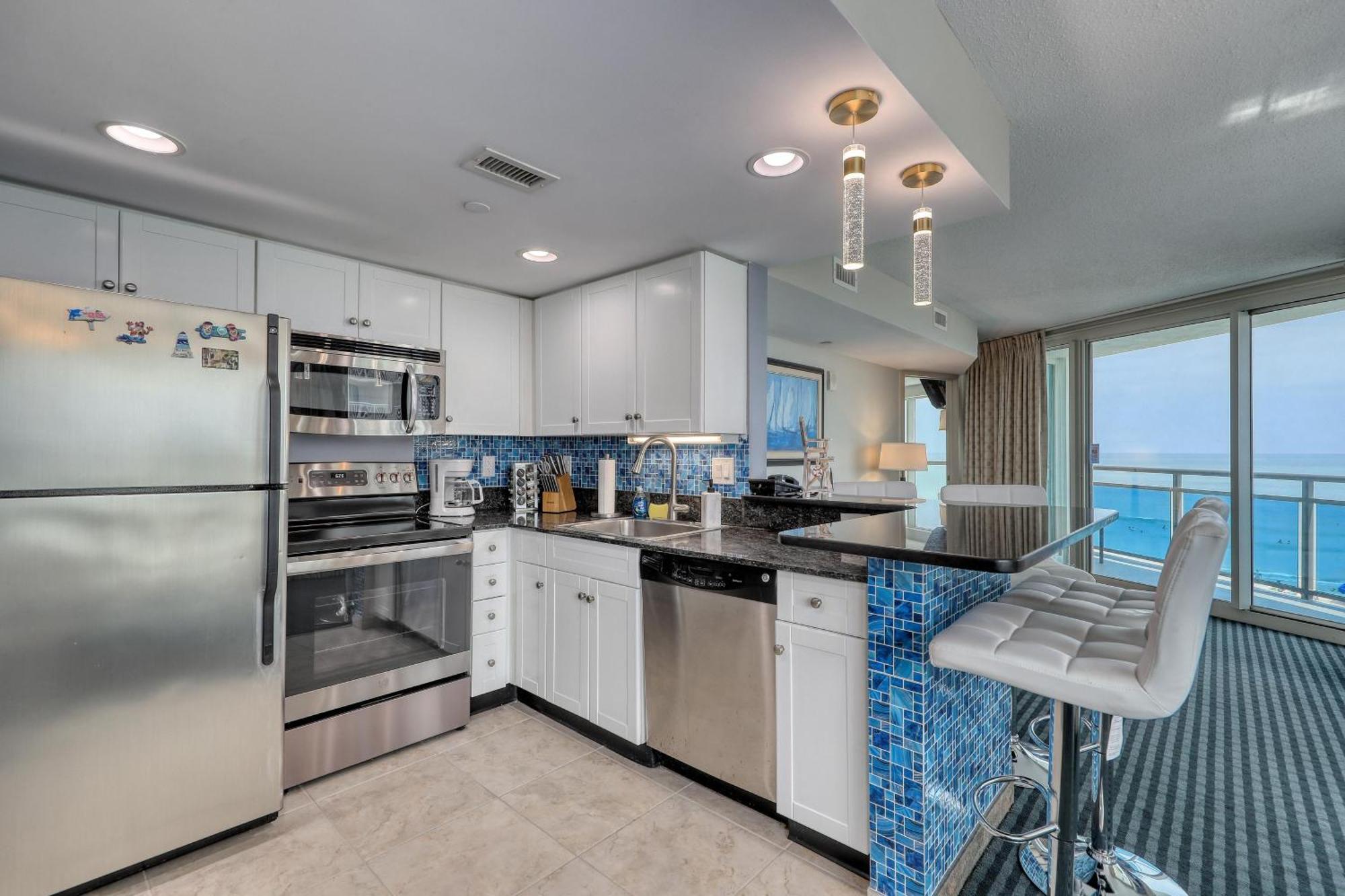 Vila 107 S Ocean Blvd, 0308 - Ocean Front Sleeps 6 Myrtle Beach Exteriér fotografie