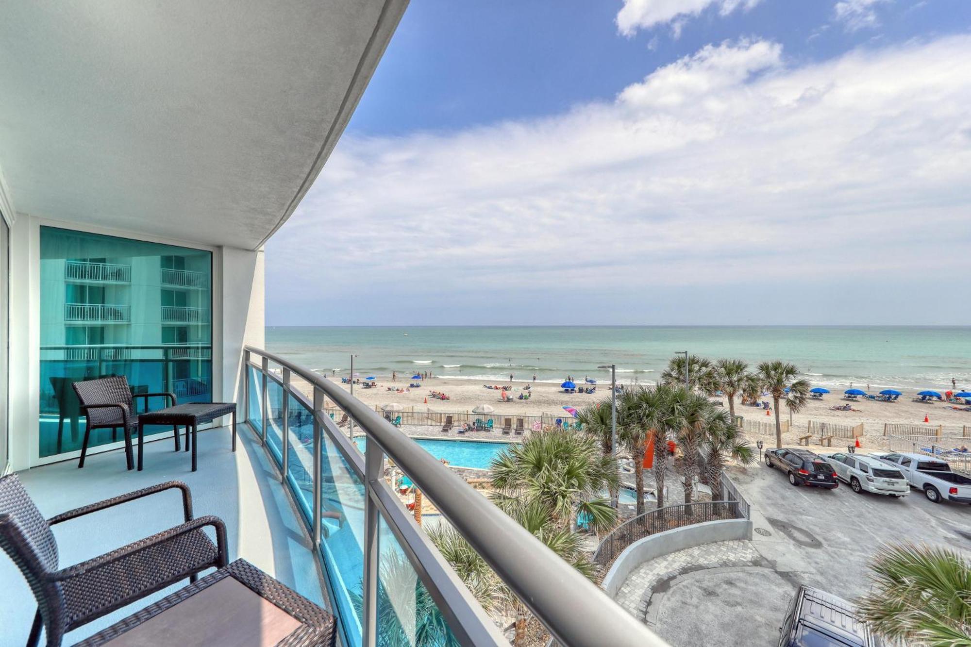 Vila 107 S Ocean Blvd, 0308 - Ocean Front Sleeps 6 Myrtle Beach Exteriér fotografie