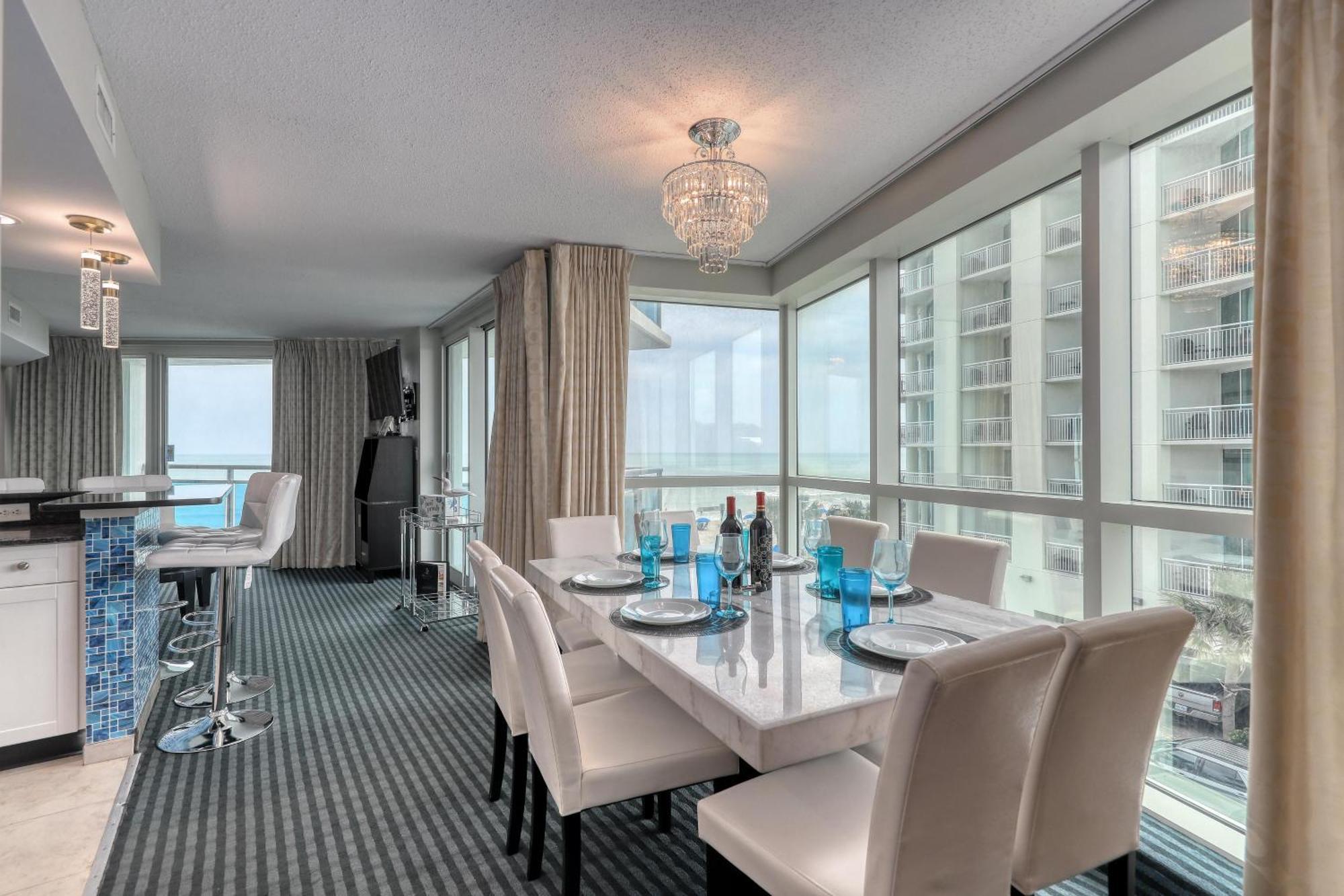 Vila 107 S Ocean Blvd, 0308 - Ocean Front Sleeps 6 Myrtle Beach Exteriér fotografie