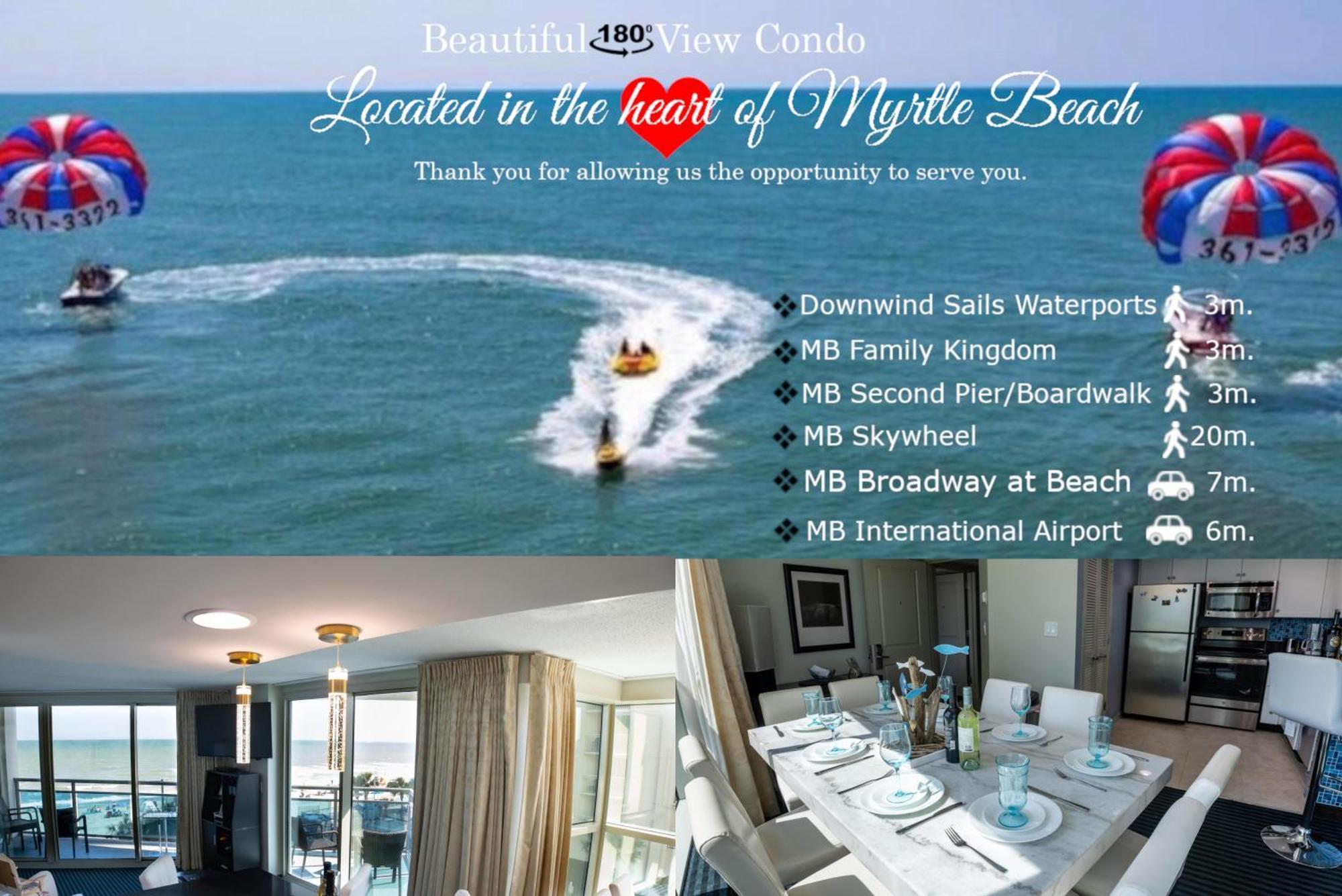 Vila 107 S Ocean Blvd, 0308 - Ocean Front Sleeps 6 Myrtle Beach Exteriér fotografie